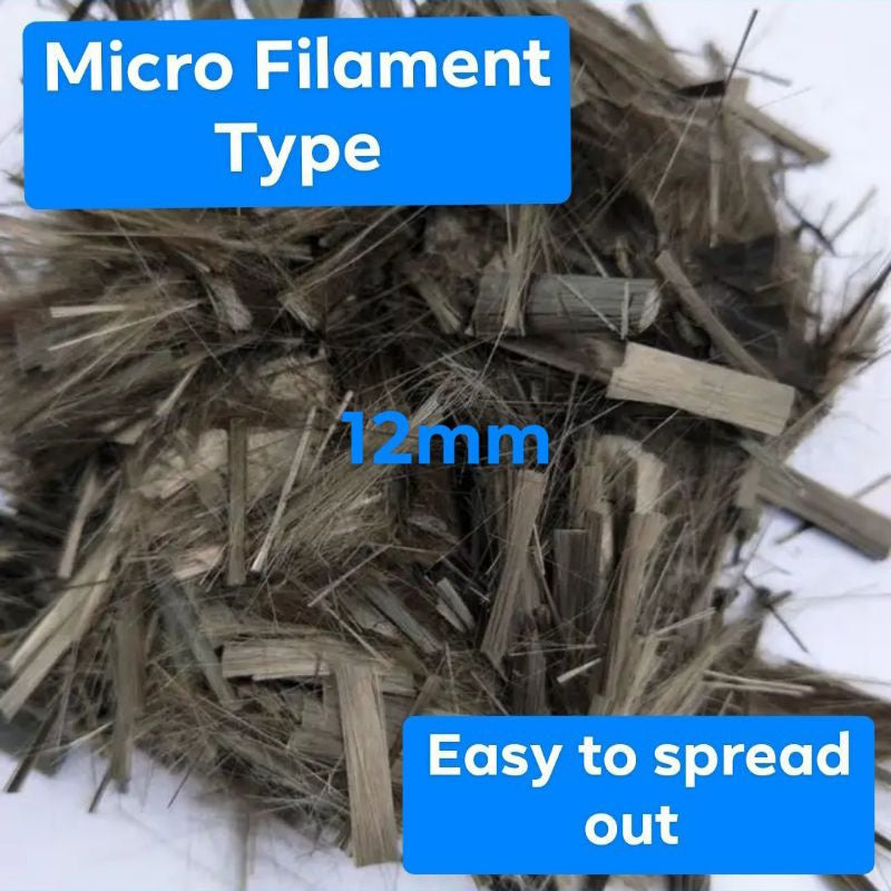 200grams Fiber Forged Chopped Ace'N Fibre's High strength Basalt Fiber
