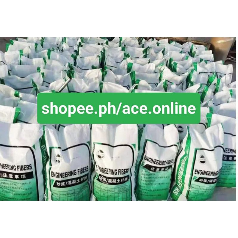 1kg PP Fiber Code: PP3 Polypropylene pp fiber for cement construction additive anti-crack
