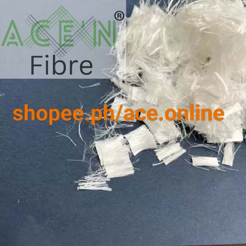 Polyester Staple Fiber virgin material 12mm PET Fiber for Concrete Mix 100grams