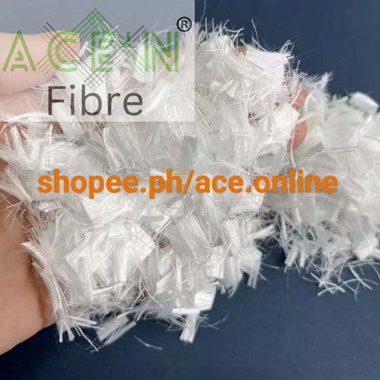 12mm virgin synthetic Polyester Staple Fiber PET Fiber for Concrete Mix 1kg