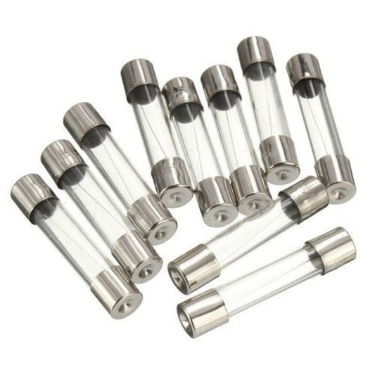 Glass fuse for Electrical Devices like AVR etc. 5*20mm 250V 4A,5A,6A,7A,8A,10A,12A,15A,20A,30A