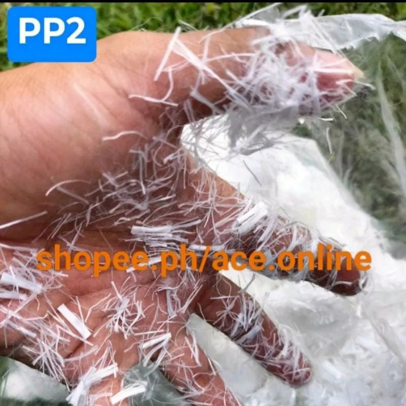 Polypropylene pp fiber for cement 1kg construction additive anti-crack