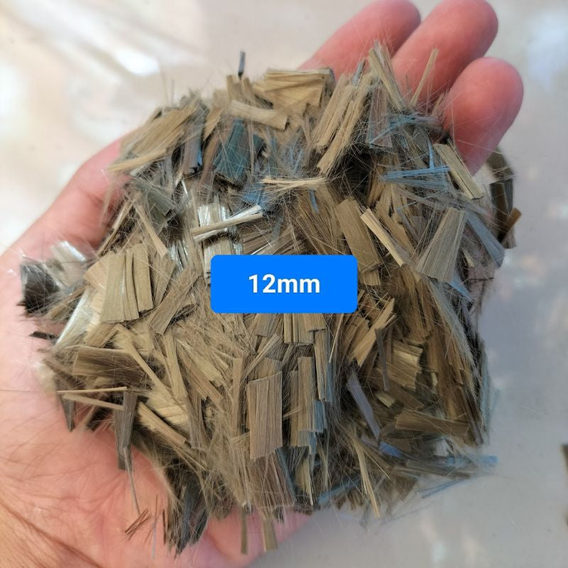 100grams forged chopped Basalt fiber for motorcycle flaring skinning 6mm,12mm,15mm,19mm cut length