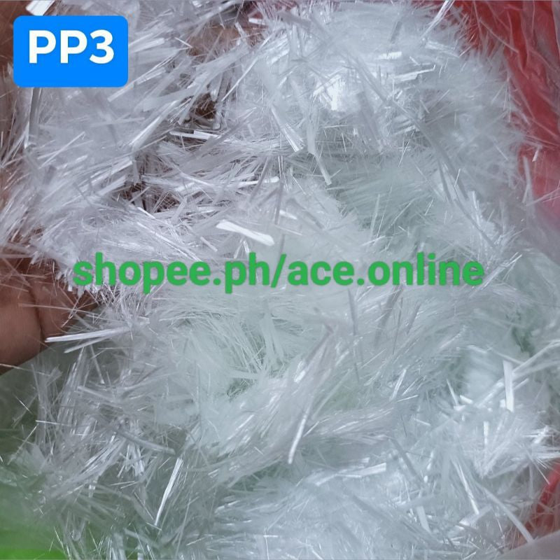 1kg Polypropylene pp fiber for cement construction additive anti-crack Fiber Reinforced Concrete FRC