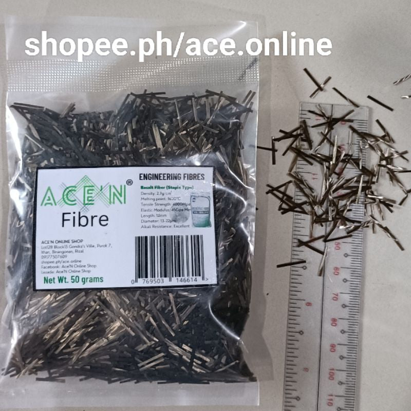 High strength Basalt Fiber short chopped strand forge fiber