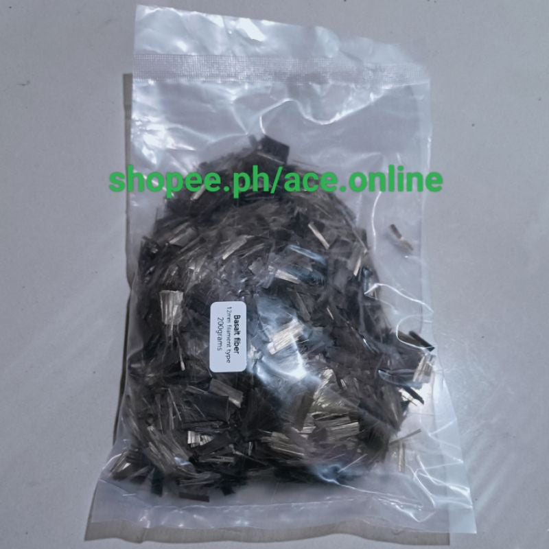 Natural Color No Fade Bronze Dark Golden Brown Metallic Basalt fiber short chopped forge fiber