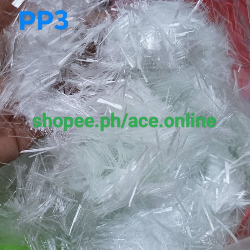 Polypropylene pp fiber for cement 1kg construction additive anti-crack