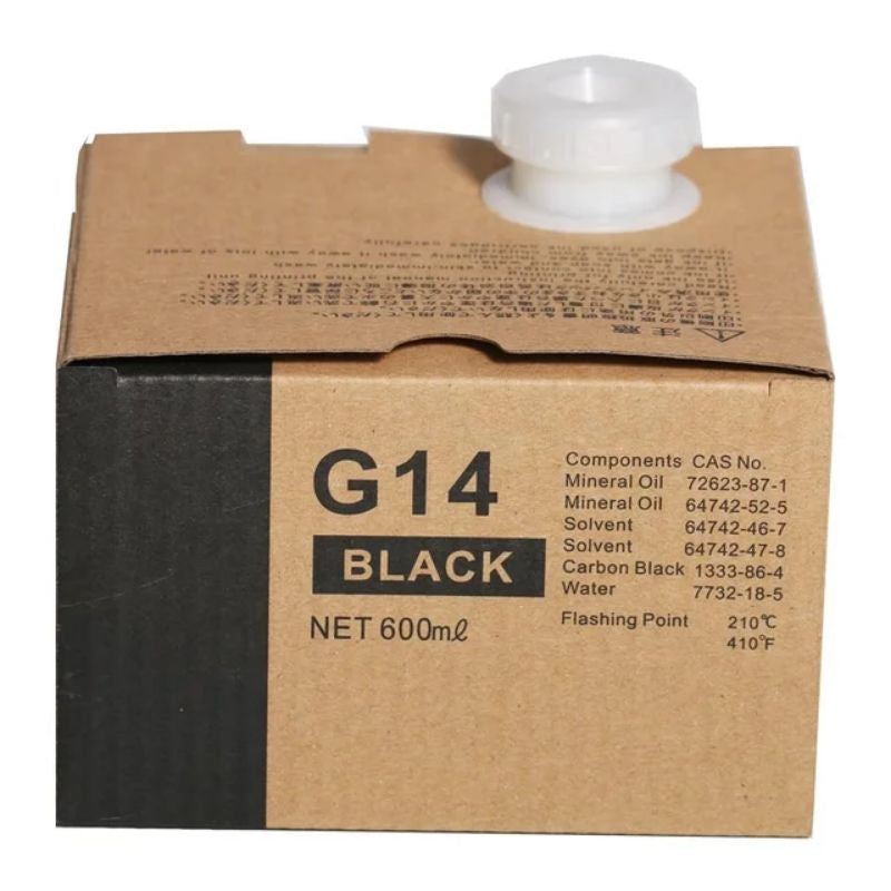 Compatible G14 black Ink and Master Roll DRG20 for Digital Duplicator DRG-320, 325, 305, 315