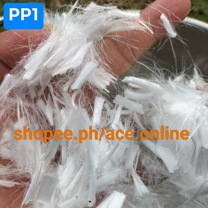 100g Polypropylene pp fiber for cement construction additive for Fiber Reinforced Concrete 100grams