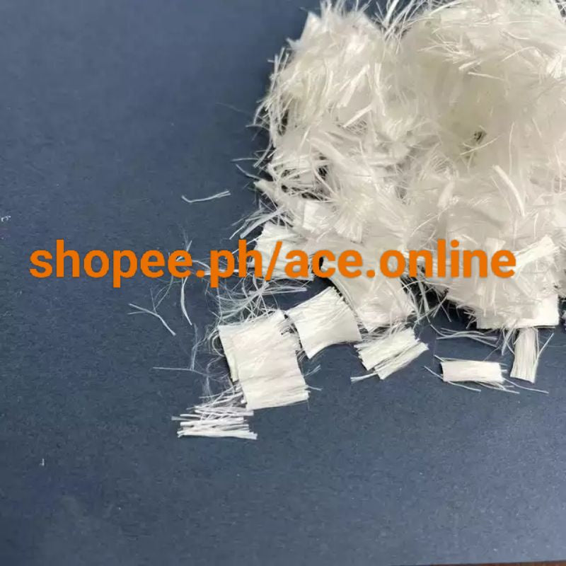 12mm virgin synthetic Polyester Staple Fiber PET Fiber for Concrete Mix 1kg